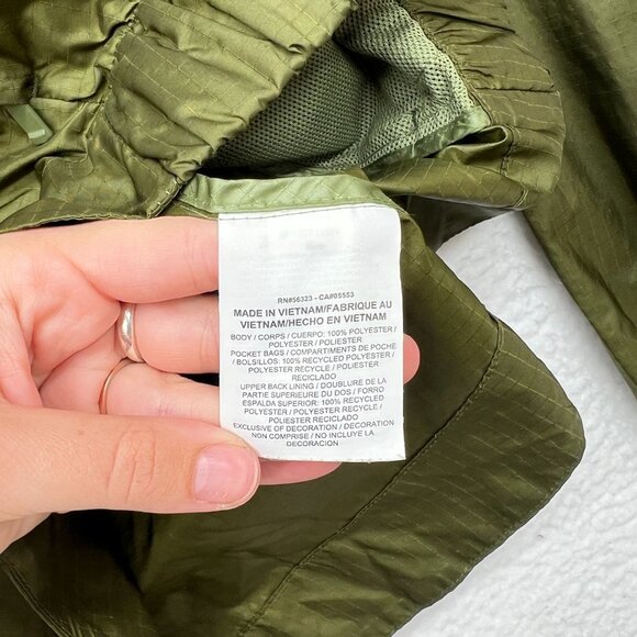 Nike | Women's Two Tone Wind Breaker Forest Green Size Small - Picture 3 of 8